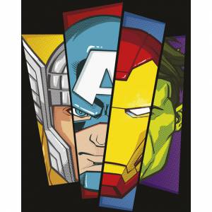 Canvas 20x25cm Marvel Avengers