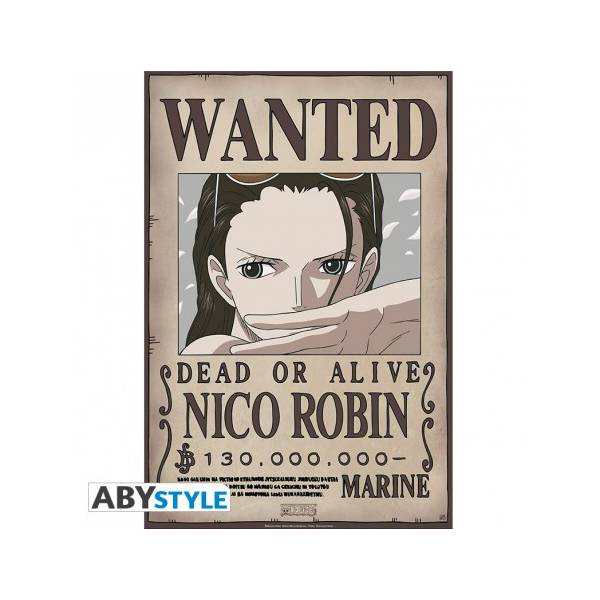 Póster Wanted Nico Robin - One Piece